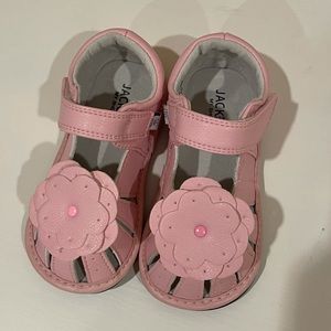 Jack and Lily Pink Floral Sandals - Size 8.5 - 9.0